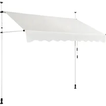 Costway Klemmmarkise 250 cm beige