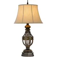 Elstead Lighting Augustine, Tischleuchte Braun, Feiss FE-AUGUSTINE-TL