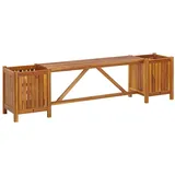 vidaXL Gartenbank 150 x 30 x 40 cm Braun