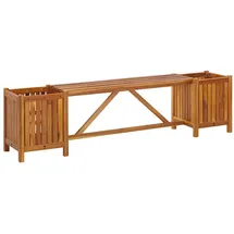 vidaXL Gartenbank 150 x 30 x 40 cm Braun
