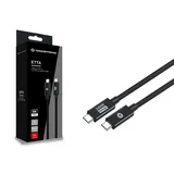 Conceptronic ETTA04B20 USB 4.0 Gen 3 C-C PD 3.1 240W Ladekabel 2m