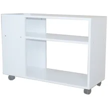 Hti-Living Regal auf Rollen Thekla 8030 Standregal 1-tlg. Weiß