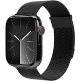 VONMÄHLEN Milanese Loop 2 Schwarz 42 / 44 / 45 / 49 mm