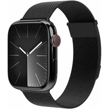 VONMÄHLEN Milanese Loop 2 Schwarz 42 / 44 / 45 / 49 mm