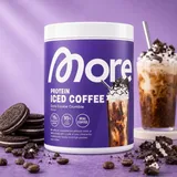 MORE Nutrition More Protein Iced Coffee Dark Cookie Crumble Pulver 300 g
