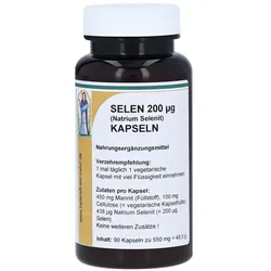 Selen 200 μg Natriumselenit Kapseln 90 St