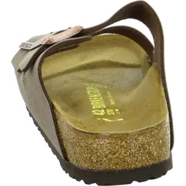 Birkenstock Arizona Birko-Flor Nubuk schmal mocca 45