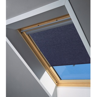 VELUX Raffrollo RHL CK00 9050 Dunkelblau
