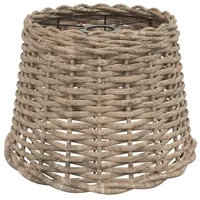 vidaXL Lampenschirm Braun Ø30x20 cm Korbweide
