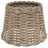 vidaXL Lampenschirm Braun Ø30x20 cm Korbweide