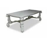 Xlmoebel Esstisch Esszimmer Wohnzimmer Holz Barock Antik Möbel Sofort, Made in Europa weiß