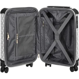 GUESS Wilder 4-Rollen Cabin 53 cm / 32 l grau/weiß