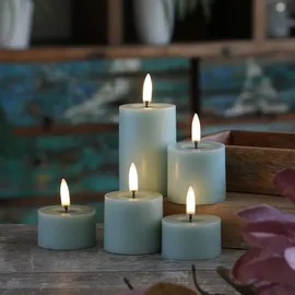 uYuni LED Mini Kerze/Teelicht Thea 2,8 cm grün