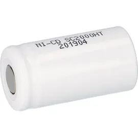 Quality Batteries NiCd SUB-C Zelle 1,2V 2000mAh Hochtemperatur