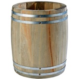 APS COUNTRY STYLE Tischfass, Holztisch Barrel, Landhausstil Ø 17.5 x 8.5 cm