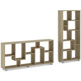 SKRAUT HOME Regal, Eiche, hell,