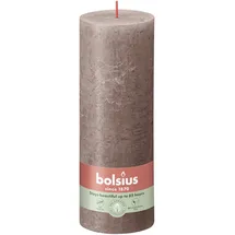 Bolsius Rustik Stumpenkerze 190 x 68 mm braun