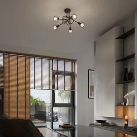 Sollux Kronleuchter BELUCI 3S schwarz