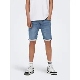 Only & Sons Jeans-Shorts in Blau - 33,33/33