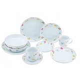 CreaTable CreaTable, 22900, Serie Allround SUMMERTIME, 10-teiliges Geschirrset, Kombiservice 10-tlg