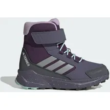 adidas Terrex Trailmaker 2 High Climawarm+ Kinder Aurora Plum/Matte Silver/Semi Flash Aqua, 34 EU