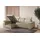 moeblo Eckcouch Stoff mit Schlaffunktion 2-Sitzer Beige