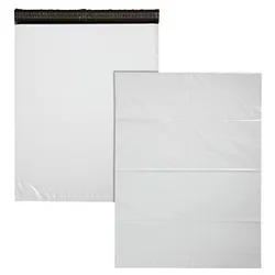 docuCARE® Folienversandtaschen classic light DIN C2 ohne Fenster weiß 100 St.