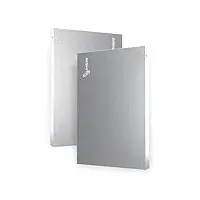 SUHSAI Tragbare Externe Festplatte USB 2.0 HDD Speicherlaufwerk 1 TB Ultra Slim Metalldesign Hochgeschwindigkeits-Datenübertragungsfestplatte Kompatibel mit PC, Mac, Windows, Desktop (Silber)