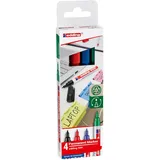 edding Permanentmarker farbig sortiert 4 St.