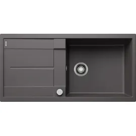 Blanco Metra XL 6 Silgranit Felsgrau 1000 x 500 mm Drehknopfventil