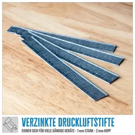 Güde Stifte Midi für Nagler 25 mm 2 mm 5000 Stück