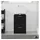 vidaXL Waschbeckenunterschrank 40 x 37 x 59 cm Schwarz
