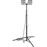 Brennenstuhl LED Stativstrahler JARO 6060 T (2x20W, 4800lm, 6500K, IP65, LED Arbeitsstrahler mit Stativ und 3m Kabel)