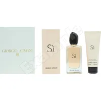 Giorgio Armani Si Eau de Parfum 100 ml + Body Lotion 75 ml Geschenkset