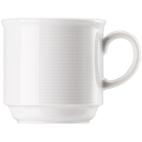 Thomas Porzellan Tasse Trend weiss Kaffee-Obertasse 0,18 l stapelbar, Porzellan