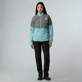 The North Face Glacier Fleece Mit Durchgehendem Reißverschluss - Blue Eclipse / Smoked Pearl - M