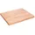vidaXL Waschtischplatte, Hellbraun 60x50x2 cm Massivholz Behandelt