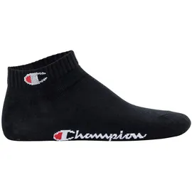 Champion Basics 6er Pack Quarter Socken Schwarz 35-38