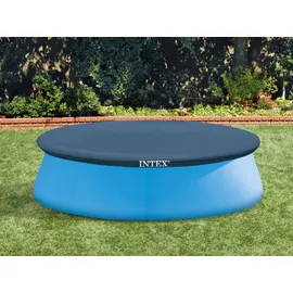 Intex Poolabdeckung blau Ø 396 cm