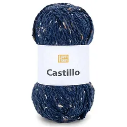 Happy Hobby Castillo – Modegarn, marine tweed