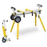 BAMATO Untergestell Stahl 77-89 cm Höhe 108-205 cm gelb