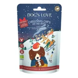 DOG'S LOVE Bio Christmas Chips mit Apfel, 150g