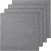 Vevor Teppichfliese 61 x 61 cm Silber