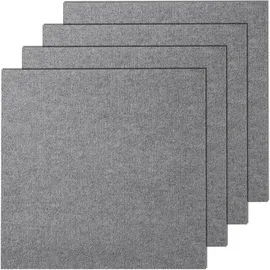 Vevor Teppichfliese 61 x 61 cm Silber
