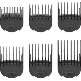 WAHL Set 8 Aufsteckkämmen Nylon 3/6/10/13/16/19/22/25 Klingen
