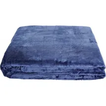 COFI 1453 Tagesdecke 270 x 230 cm Dunkelblau