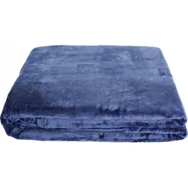 COFI 1453 Tagesdecke 270 x 230 cm Dunkelblau