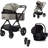 Babywelt MOON CLICC Set mit Babyschale Mud 2025