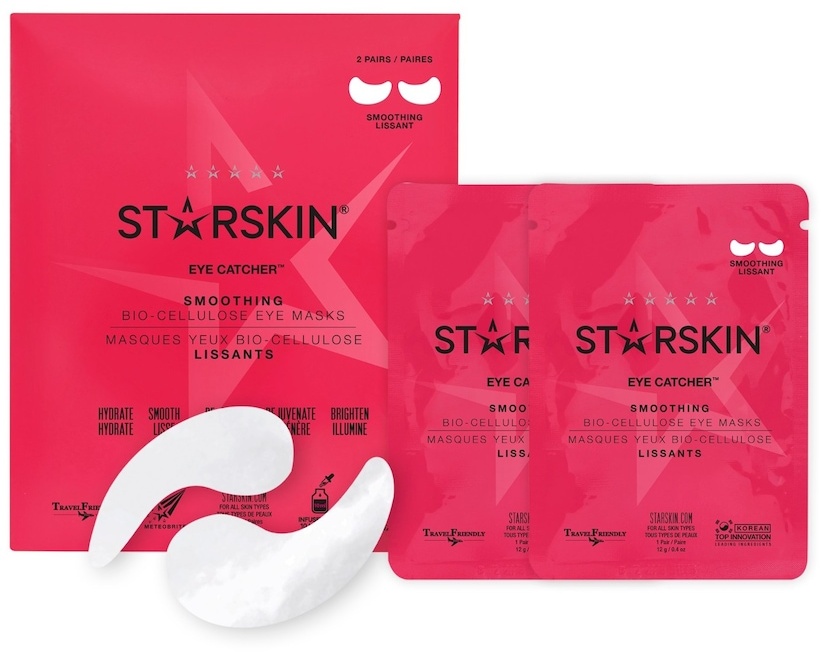 STARSKIN ® Eye CatcherTM Smoothing Bio-Cellulose Second Skin Eye Mask Augen- & Lippenmasken 24 ml