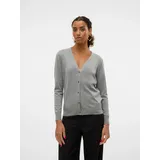 Vero Moda VMSILJE Strickjacke Grau XS